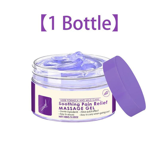 Relief Massage Gel,Soothing Pain,Soothes Knees,Neck,Lumbar,Hands and Feet,Turmeric Effortlessbeauty Extract Sodium Sulfate Chondroitin Emu Oil and Other Natural Materials.